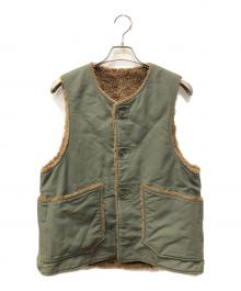 Engineered Garments（エンジニアド ガーメンツ）の古着「Over Vest」｜カーキ×ブラウン