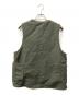 Engineered Garments (エンジニアド ガーメンツ) Over Vest カーキ×ブラウン サイズ:M：12000円
