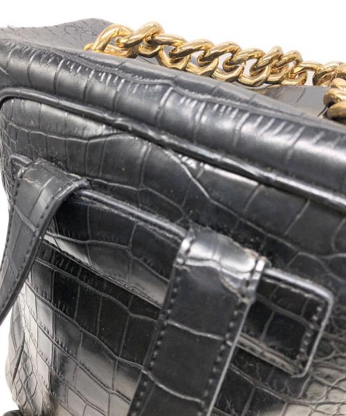 Vivienne Westwood ANGLOMANIA（ヴィヴィアンウエストウッドアングロマニア）Vivienne Westwood ANGLOMANIA (ヴィヴィアンウエストウッドアングロマニア) 型押しリュック ブラック サイズ:下記参照の古着・服飾アイテム