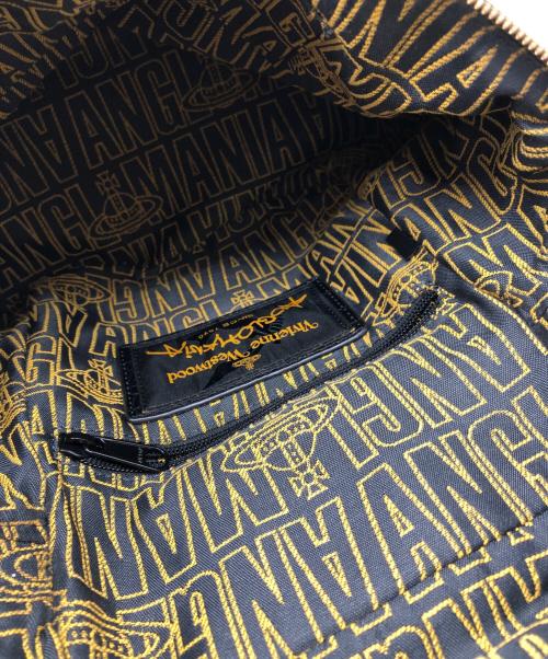 Vivienne Westwood ANGLOMANIA（ヴィヴィアンウエストウッドアングロマニア）Vivienne Westwood ANGLOMANIA (ヴィヴィアンウエストウッドアングロマニア) 型押しリュック ブラック サイズ:下記参照の古着・服飾アイテム