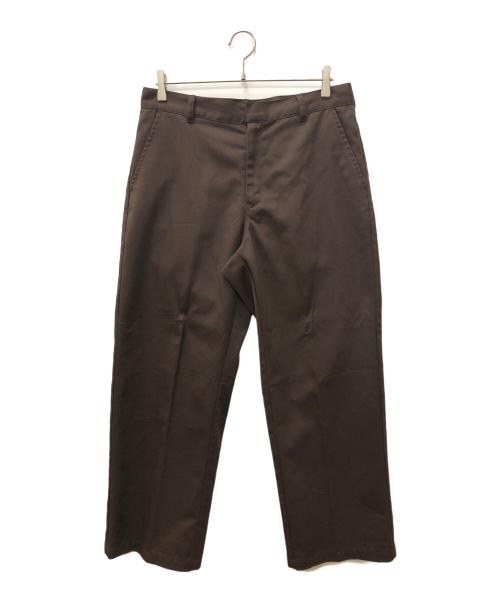 EXODUS（エクソダス）EXODUS (エクソダス) T/C CLASSIC WORK PANTS ブラウン サイズ:Lの古着・服飾アイテム
