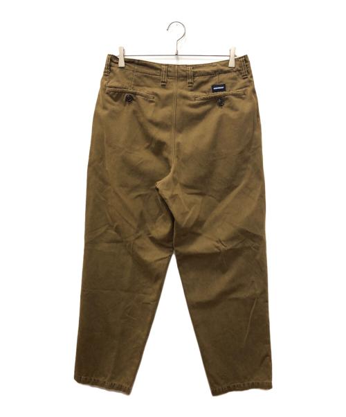 DESCENDANT（ディセンダント）DESCENDANT (ディセンダント) DC-6 Wide ブラウン サイズ:2の古着・服飾アイテム