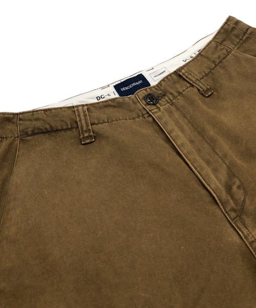 DESCENDANT（ディセンダント）DESCENDANT (ディセンダント) DC-6 Wide ブラウン サイズ:2の古着・服飾アイテム