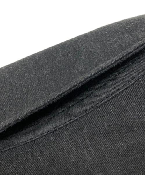 Y's（ワイズ）Y's (ワイズ) COTTON TWILL WASHER PIGMENT IRONING RIGHT COLLAR グレー サイズ:2の古着・服飾アイテム