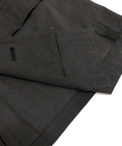 Y's（ワイズ）Y's (ワイズ) COTTON TWILL WASHER PIGMENT IRONING RIGHT COLLAR グレー サイズ:2の古着・服飾アイテム