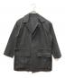 Y's（ワイズ）の古着「COTTON TWILL WASHER PIGMENT IRONING RIGHT COLLAR」｜グレー