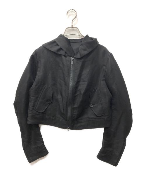 YOHJI YAMAMOTO（ヨウジヤマモト）YOHJI YAMAMOTO (ヨウジヤマモト) 変形デザインジャケット ブラック サイズ:2の古着・服飾アイテム
