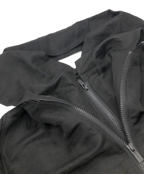 YOHJI YAMAMOTO（ヨウジヤマモト）YOHJI YAMAMOTO (ヨウジヤマモト) 変形デザインジャケット ブラック サイズ:2の古着・服飾アイテム
