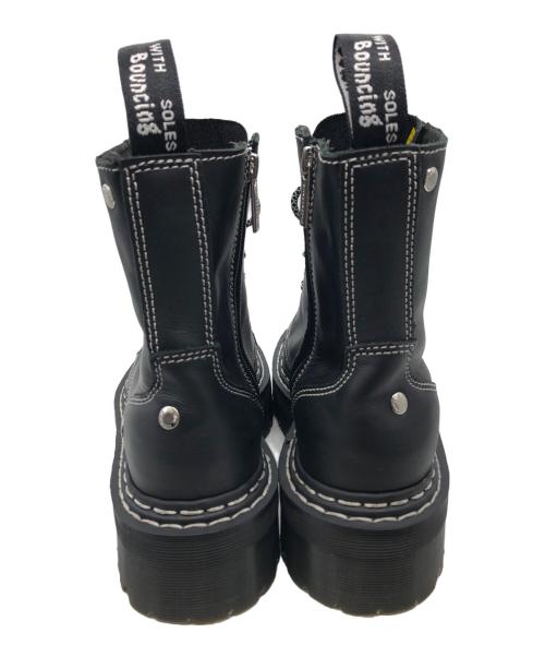 Dr.Martens（ドクターマーチン）Dr.Martens (ドクターマーチン) JADON ホワイトダブルステッチ 8 ホール ブーツ ブラック サイズ:UK6の古着・服飾アイテム
