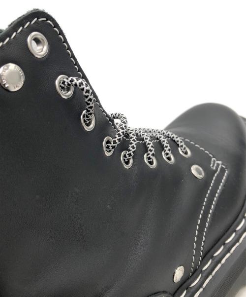 Dr.Martens（ドクターマーチン）Dr.Martens (ドクターマーチン) JADON ホワイトダブルステッチ 8 ホール ブーツ ブラック サイズ:UK6の古着・服飾アイテム