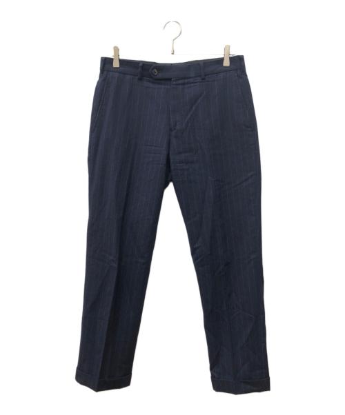 BROOKS BROTHERS（ブルックスブラザーズ）BROOKS BROTHERS (ブルックスブラザーズ) ウールストライプセットアップスーツ ネイビー サイズ:39SHTの古着・服飾アイテム