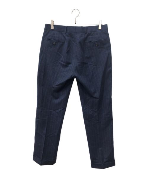 BROOKS BROTHERS（ブルックスブラザーズ）BROOKS BROTHERS (ブルックスブラザーズ) ウールストライプセットアップスーツ ネイビー サイズ:39SHTの古着・服飾アイテム
