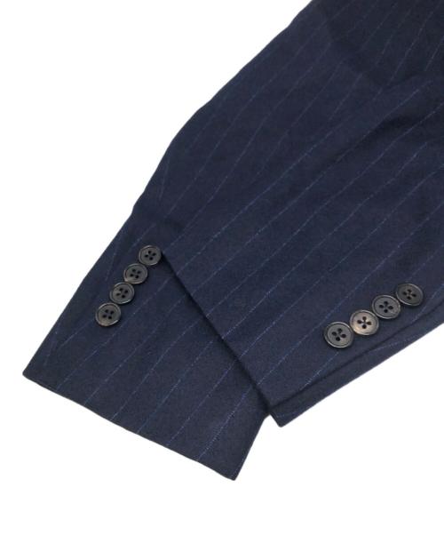 BROOKS BROTHERS（ブルックスブラザーズ）BROOKS BROTHERS (ブルックスブラザーズ) ウールストライプセットアップスーツ ネイビー サイズ:39SHTの古着・服飾アイテム