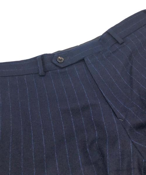 BROOKS BROTHERS（ブルックスブラザーズ）BROOKS BROTHERS (ブルックスブラザーズ) ウールストライプセットアップスーツ ネイビー サイズ:39SHTの古着・服飾アイテム