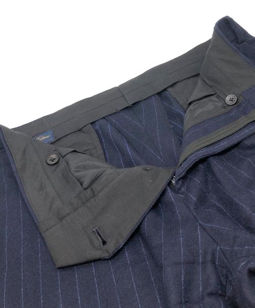 BROOKS BROTHERS（ブルックスブラザーズ）BROOKS BROTHERS (ブルックスブラザーズ) ウールストライプセットアップスーツ ネイビー サイズ:39SHTの古着・服飾アイテム