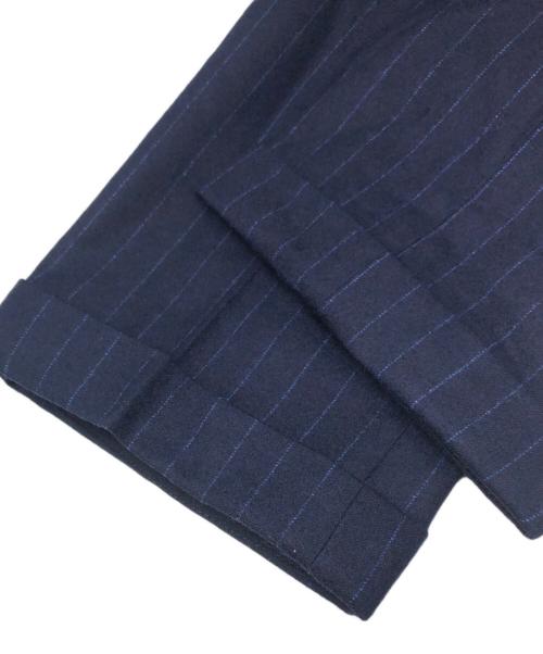 BROOKS BROTHERS（ブルックスブラザーズ）BROOKS BROTHERS (ブルックスブラザーズ) ウールストライプセットアップスーツ ネイビー サイズ:39SHTの古着・服飾アイテム