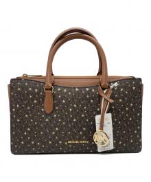 MICHAEL KORS（マイケルコース）の古着「ARDEN トップジップ サッチェル ミディアム」｜ブラウン