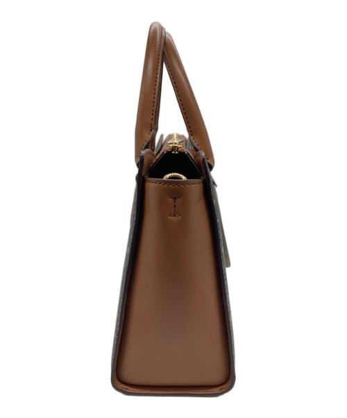 MICHAEL KORS（マイケルコース）MICHAEL KORS (マイケルコース) ARDEN トップジップ サッチェル ミディアム ブラウン 未使用品の古着・服飾アイテム