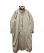 TODAYFULトゥデイフル）の古着「Standcollar Trench Coat」｜ベージュ