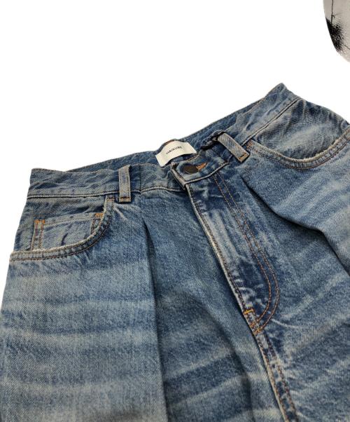 haikure（ハイクル）haikure (ハイクル) CANDY バギーデニムパンツ ブルー サイズ:SIZE 24 未使用品の古着・服飾アイテム
