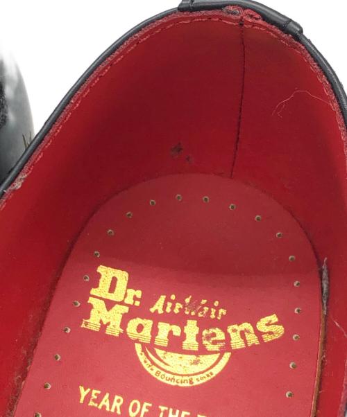 Dr.Martens（ドクターマーチン）Dr.Martens (ドクターマーチン) タイガーストライプ 3ホールシューズ ブラック サイズ:SIZE US 10の古着・服飾アイテム
