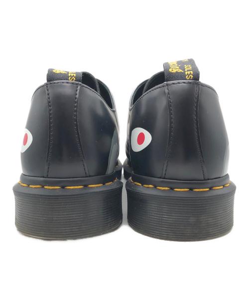 Dr.Martens（ドクターマーチン）Dr.Martens (ドクターマーチン) Mastermind JAPAN (マスターマインド ジャパン) A BATHING APE (アベイシングエイプ) 3ホールシューズ ブラック サイズ:SIZE UK9の古着・服飾アイテム