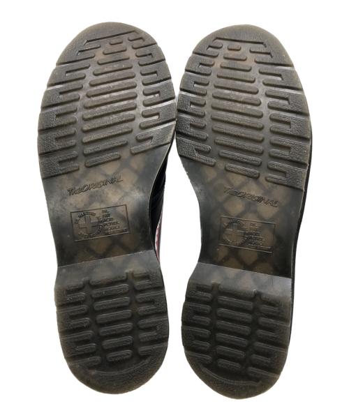 Dr.Martens（ドクターマーチン）Dr.Martens (ドクターマーチン) Mastermind JAPAN (マスターマインド ジャパン) A BATHING APE (アベイシングエイプ) 3ホールシューズ ブラック サイズ:SIZE UK9の古着・服飾アイテム