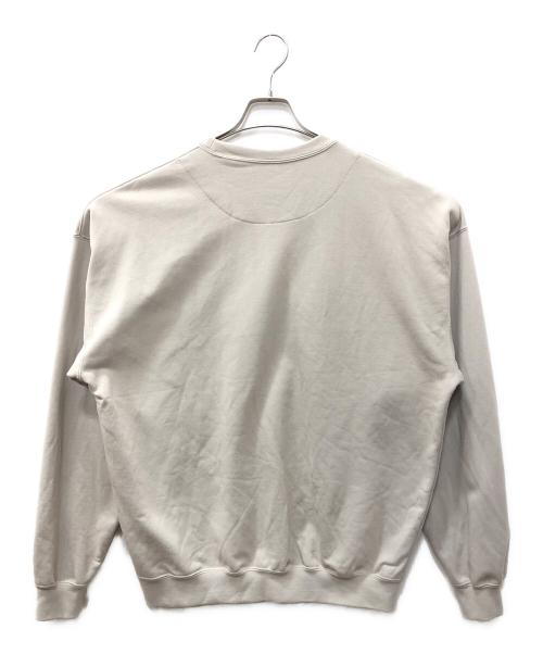 Y-3（ワイスリー）Y-3 (ワイスリー) BRUSHED TERRY FL CREW SWEAT SHIRT ベージュ サイズ:SIZE Mの古着・服飾アイテム
