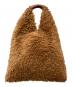 MM6 Maison Margiela（エムエムシックスメゾンマルジェラ）の古着「ボア ジャパニーズ ハンドバッグ」｜ブラウン