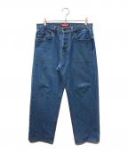 SUPREMEシュプリーム）の古着「Loose Fit Jean」｜ブルー