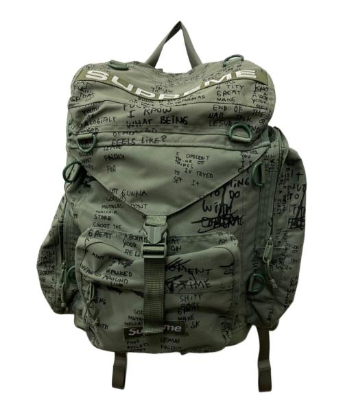 SUPREME（シュプリーム）SUPREME (シュプリーム) Field Backpack/ﾌｨｰﾙﾄﾞﾊﾞｯｸﾊﾟｯｸ グリーンの古着・服飾アイテム
