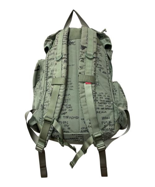 SUPREME（シュプリーム）SUPREME (シュプリーム) Field Backpack/ﾌｨｰﾙﾄﾞﾊﾞｯｸﾊﾟｯｸ グリーンの古着・服飾アイテム