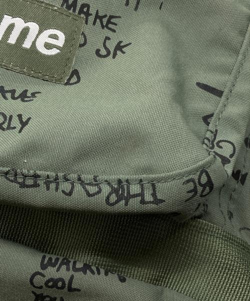SUPREME（シュプリーム）SUPREME (シュプリーム) Field Backpack/ﾌｨｰﾙﾄﾞﾊﾞｯｸﾊﾟｯｸ グリーンの古着・服飾アイテム