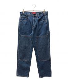 SUPREME（シュプリーム）の古着「Diamond Stitch Carpenter Jeans」｜ブルー