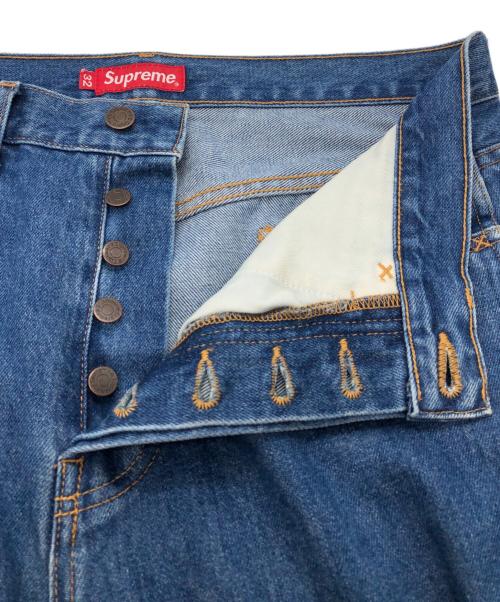SUPREME（シュプリーム）SUPREME (シュプリーム) Diamond Stitch Carpenter Jeans ブルー サイズ:SIZE 32の古着・服飾アイテム