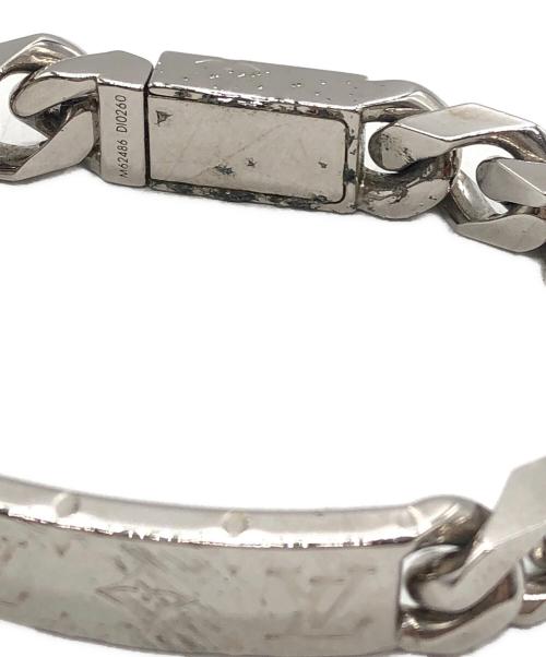 LOUIS VUITTON（ルイ ヴィトン）LOUIS VUITTON (ルイ ヴィトン) モノグラム チェーンブレスレット シルバーカラーの古着・服飾アイテム