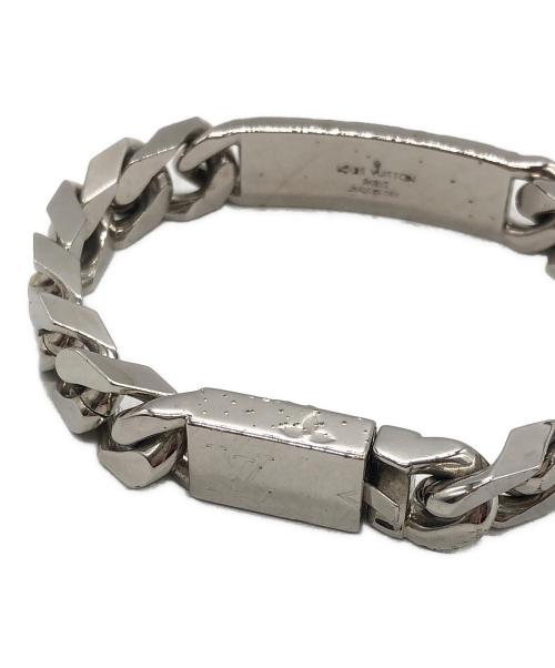 LOUIS VUITTON（ルイ ヴィトン）LOUIS VUITTON (ルイ ヴィトン) モノグラム チェーンブレスレット シルバーカラーの古着・服飾アイテム