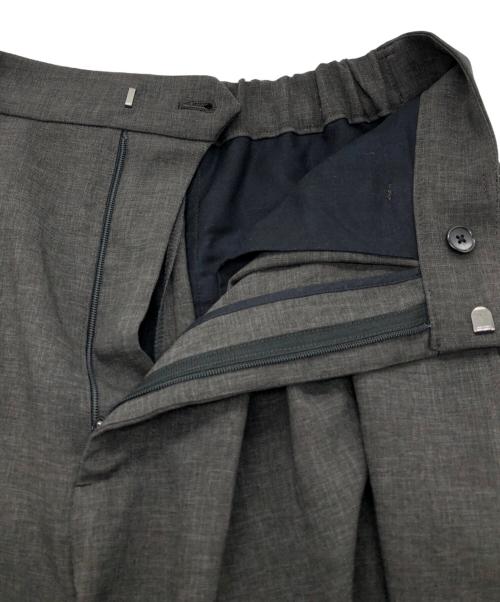FRAMeWORK（フレームワーク）FRAMeWORK (フレームワーク) ポリエステルトロタックパンツ グレー サイズ:SIZE 38 未使用品の古着・服飾アイテム