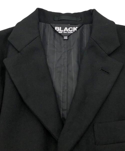 BLACK COMME des GARCONS（ブラックコムデギャルソン）BLACK COMME des GARCONS (ブラックコムデギャルソン) ドッキング3Bジャケット ブラック サイズ:SIZE XSの古着・服飾アイテム