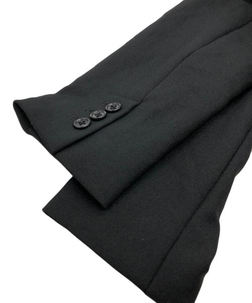 BLACK COMME des GARCONS（ブラックコムデギャルソン）BLACK COMME des GARCONS (ブラックコムデギャルソン) ドッキング3Bジャケット ブラック サイズ:SIZE XSの古着・服飾アイテム