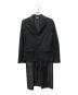 BLACK COMME des GARCONS（ブラックコムデギャルソン）の古着「ドッキング3Bジャケット」｜ブラック