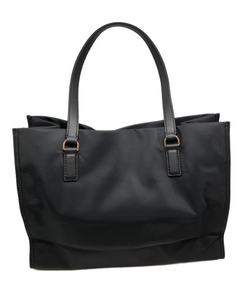 TORY BURCH（トリーバーチ）TORY BURCH (トリーバーチ) エラ ナイロン スモールトート ブラック サイズ:下記参照の古着・服飾アイテム