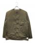 NANGA（ナンガ）の古着「HINOC RIPSTOP INNER DOWN CARDIGAN」｜グリーン