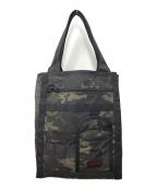 BRIEFINGブリーフィング）の古着「DOUBLE FACE DF TOTE カモフラトート」｜グリーン