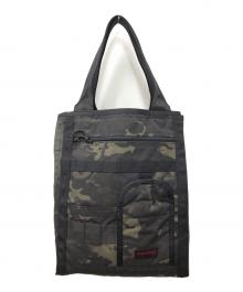 BRIEFING（ブリーフィング）の古着「DOUBLE FACE DF TOTE カモフラトート」｜グリーン