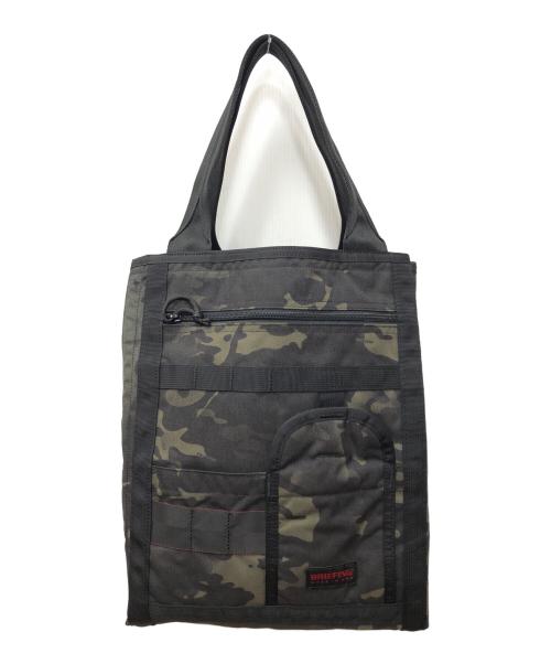 BRIEFING（ブリーフィング）BRIEFING (ブリーフィング) DOUBLE FACE DF TOTE カモフラトート グリーン サイズ:下記参照 未使用品の古着・服飾アイテム