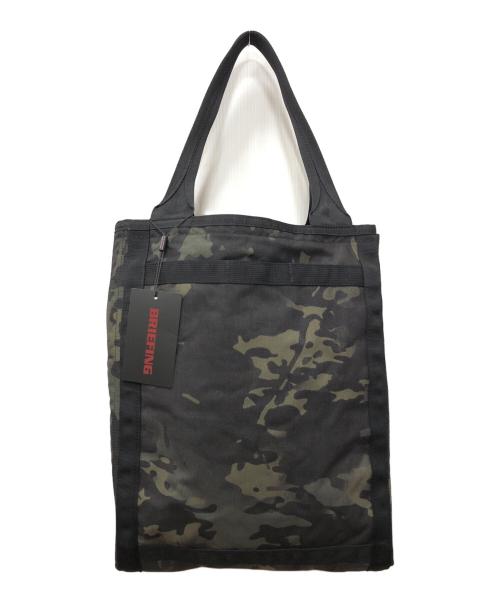 BRIEFING（ブリーフィング）BRIEFING (ブリーフィング) DOUBLE FACE DF TOTE カモフラトート グリーン サイズ:下記参照 未使用品の古着・服飾アイテム