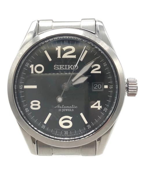 SEIKO（セイコー）SEIKO (セイコー) メカニカル オートマティック/リストウォッチ ブラックの古着・服飾アイテム