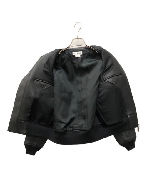 TTT MSW（ティー）TTT MSW (ティー) レザージャケット ブラック サイズ:SIZE Mの古着・服飾アイテム