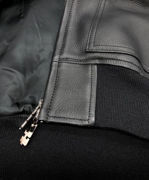 TTT MSW（ティー）TTT MSW (ティー) レザージャケット ブラック サイズ:SIZE Mの古着・服飾アイテム